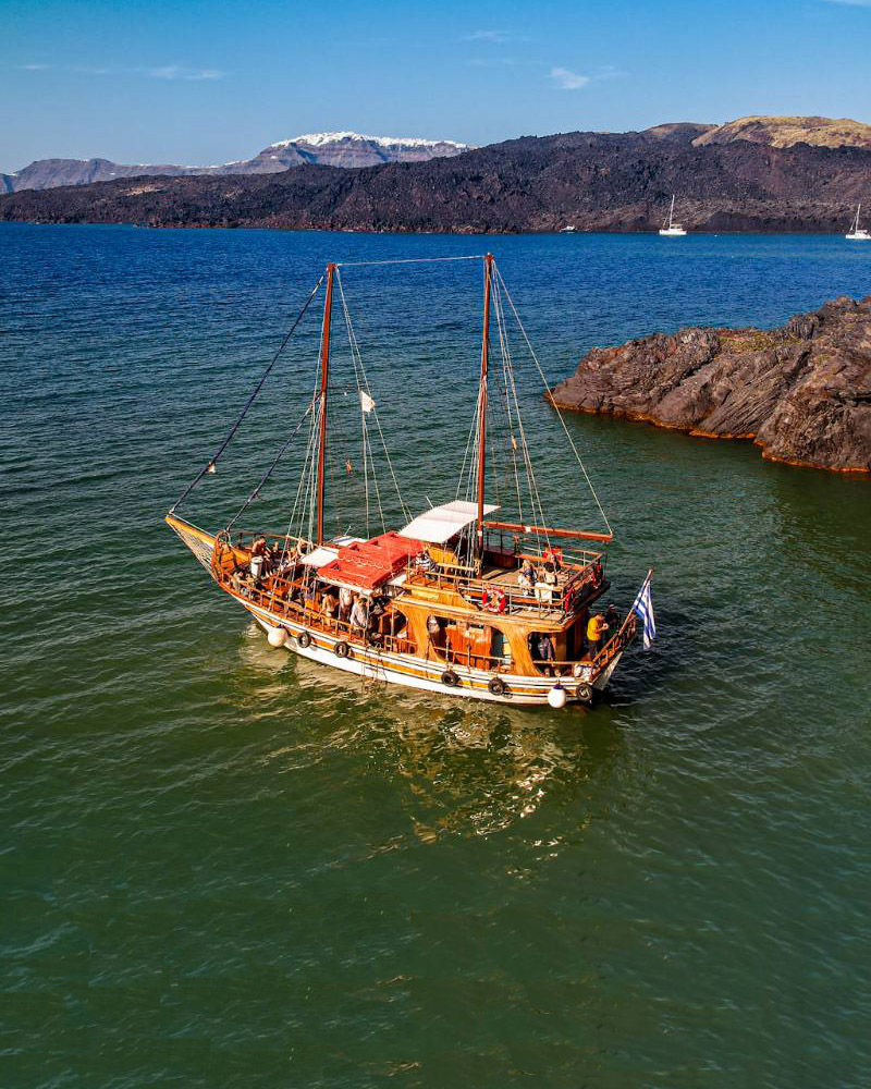 3 Islands Trip Sailing Wooden BoatTraditional Sailboat